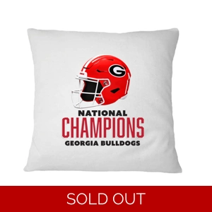 Georgia Bulldogs ‘National Champions’ Cushion Cover